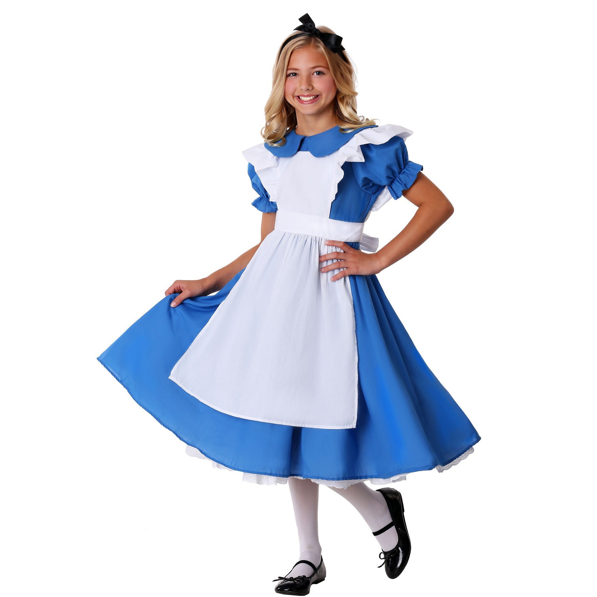 Alice In Wonderland Movie Cosplay Cute Maid Costume For Kids – hbmccostume